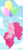 Size: 400x853 | Tagged: safe, artist:xxstrawberry, pinkie pie, earth pony, pony, balloon, female, mare, pink coat, pink mane, then watch her balloons lift her up to the sky