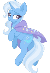 Size: 2048x3000 | Tagged: safe, artist:cinnamontee, derpibooru import, trixie, pony, unicorn, cute, diatrixes, female, looking back, mare, simple background, smiling, solo, transparent background