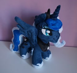 Size: 2526x2401 | Tagged: safe, artist:adamar44, princess luna, irl, photo, plushie, solo