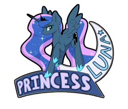 Size: 9741x8288 | Tagged: safe, artist:darkflame75, princess luna, alicorn, pony, female, mare, solo, spread wings, wings