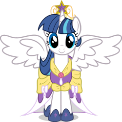 Size: 896x892 | Tagged: safe, artist:blah23z, shining armor, twilight sparkle, twilight sparkle (alicorn), alicorn, pony, unicorn, female, mare, recolor, solo
