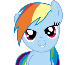 Size: 900x770 | Tagged: dead source, safe, artist:eruvon, rainbow dash, pegasus, pony, bedroom eyes, love face, simple background, transparent background, vector