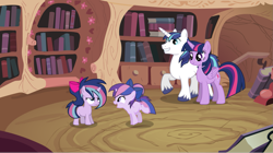 Size: 1485x834 | Tagged: safe, artist:archerinblue, artist:reaver75, artist:unoriginai, shining armor, twilight sparkle, twilight sparkle (alicorn), oc, oc:afterglow aegis, oc:paladin, alicorn, pony, unicorn, blank flank, cute, family, female, filly, goddamnit unoriginai, inbred, incest, male, mare, offspring, parent:shining armor, parent:twilight sparkle, parents:shining sparkle, product of incest, shiningsparkle, shipping, straight, vector