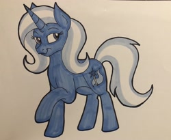 Size: 3424x2807 | Tagged: safe, artist:crystal2riolu, derpibooru import, trixie, pony, solo, traditional art