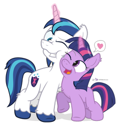 Size: 910x980 | Tagged: safe, artist:dm29, shining armor, twilight sparkle, pony, unicorn, affection, bbbff, brother and sister, colt, cute, duo, female, filly, filly twilight sparkle, fluffy, fuzznums, heart, hug, julian yeo is trying to murder us, male, shining adorable, siblings, simple background, style emulation, transparent background, twiabetes