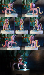 Size: 1200x2055 | Tagged: safe, artist:alisterosenheim, princess cadance, alicorn, pony, crystal heart, sculpture, solo