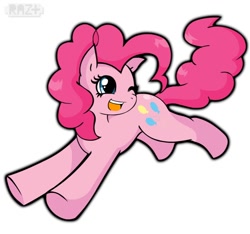 Size: 800x750 | Tagged: safe, artist:razplus, pinkie pie, earth pony, pony, solo