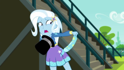 Size: 1280x720 | Tagged: safe, derpibooru import, screencap, trixie, better together, choose your own ending, equestria girls, sock it to me, sock it to me: trixie, clothes, cute, diatrixes, hat, socks, top hat