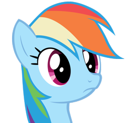 Size: 900x880 | Tagged: safe, rainbow dash, pegasus, pony, reaction image, simple background, transparent background, vector