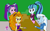 Size: 1024x638 | Tagged: safe, artist:resotii, derpibooru import, adagio dazzle, aria blaze, sonata dusk, trixie, equestria girls, deviantart watermark, female, lesbian, obtrusive watermark, shipping, the dazzlings, triagio, watermark