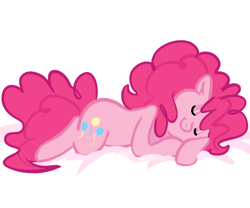 Size: 600x500 | Tagged: safe, artist:mt, pinkie pie, earth pony, pony, female, mare, pink coat, pink mane, sleeping, solo