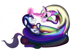 Size: 1500x1100 | Tagged: safe, artist:godofsteak, shining armor, pony, unicorn, adventure time, crossover, crossover shipping, lady rainicorn, simple background, transparent background, vector