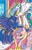 Size: 1024x1582 | Tagged: safe, artist:ponygoddess, princess cadance, princess celestia, princess luna, alicorn, pony, traditional art