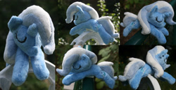 Size: 3888x2000 | Tagged: safe, artist:bastler, derpibooru import, trixie, pony, unicorn, cute, diatrixes, female, irl, mare, photo, plushie, sleeping