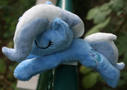 Size: 1400x996 | Tagged: safe, artist:bastler, derpibooru import, trixie, pony, cropped, cute, diatrixes, plushie