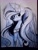 Size: 1536x2048 | Tagged: safe, artist:rainbowshad, princess luna, alicorn, pony, sitting, solo, traditional art