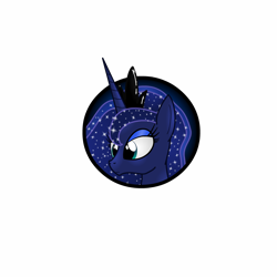 Size: 1200x1200 | Tagged: safe, artist:lakword, princess luna, alicorn, pony, simple background, solo, transparent background