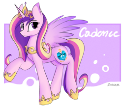 Size: 1123x980 | Tagged: safe, artist:php41, derpibooru exclusive, princess cadance, alicorn, pony, female, horn, solo