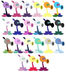 Size: 5200x5632 | Tagged: safe, derpibooru import, apple bloom, applejack, bon bon, derpy hooves, discord, fluttershy, lyra heartstrings, nightmare moon, pinkie pie, princess cadance, princess celestia, princess luna, queen chrysalis, rainbow dash, rarity, scootaloo, shining armor, starlight glimmer, sweetie belle, sweetie drops, trixie, twilight sparkle, changeling, changeling queen, pony, unicorn, barely pony related, female, male, mare, my little pony, peashooter, plants vs zombies, stallion