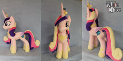 Size: 4512x2256 | Tagged: safe, artist:whitedove-creations, princess cadance, irl, photo, plushie