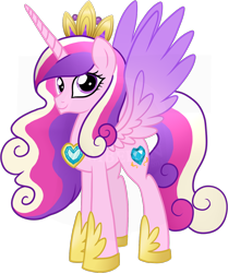 Size: 1048x1251 | Tagged: safe, artist:tambelon, princess cadance, alicorn, pony, female, mare, older, simple background, solo, transparent background, vector