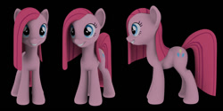 Size: 900x450 | Tagged: safe, artist:hashbro, pinkie pie, earth pony, pony, 3d, cute, cuteamena, grin, happy, pinkamena diane pie, smiling