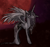 Size: 634x600 | Tagged: safe, alternate version, artist:remains, nightmare moon, princess luna, oc, oc:blood moon (remains), alicorn, pony, alternate design, grim reaper, solo, standing