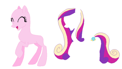 Size: 709x404 | Tagged: safe, artist:selenaede, princess cadance, alicorn, pony, base, female, horn, solo