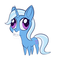 Size: 948x1008 | Tagged: safe, artist:dusthiel, derpibooru import, trixie, pony, cute, derp, diatrixes, ear fluff, eqdbot, equestria daily, mouth hold, simple background, solo, transparent background