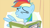 Size: 640x360 | Tagged: safe, screencap, rainbow dash, pegasus, pony, read it and weep, bed, book, eyes closed, hospital bed, solo