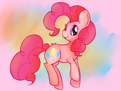 Size: 776x583 | Tagged: safe, artist:sunomii, pinkie pie, earth pony, pony, solo