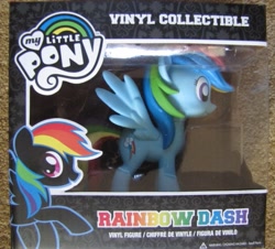 Size: 799x722 | Tagged: safe, rainbow dash, pegasus, pony, female, funko, irl, mare, official, photo, prototype, solo, toy