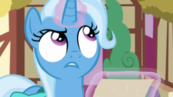 Size: 1280x720 | Tagged: safe, derpibooru import, screencap, trixie, pony, student counsel, solo