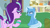 Size: 1280x720 | Tagged: safe, derpibooru import, screencap, starlight glimmer, trixie, pony, student counsel, book, butt, floppy ears, plot, scroll, sofa, starlight's office