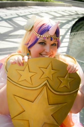 Size: 1364x2048 | Tagged: safe, artist:kikiama, princess cadance, human, cosplay, irl, irl human, photo