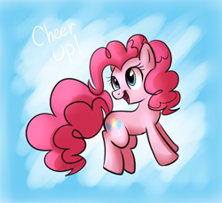 Size: 762x698 | Tagged: safe, artist:maplesunrise, pinkie pie, earth pony, pony, solo