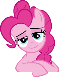 Size: 6155x7971 | Tagged: safe, artist:choopy, pinkie pie, earth pony, pony, absurd resolution, simple background, transparent background, vector