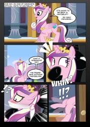 Size: 800x1131 | Tagged: safe, artist:radiantrealm, princess cadance, alicorn, pony, cloth gag, comic, gag, kidnapped, show accurate