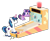 Size: 825x675 | Tagged: safe, artist:dm29, shining armor, twilight sparkle, pony, unicorn, cheating, colt, duo, filly, foal, magic, simple background, skeeball, teamwork, transparent background, twily, younger