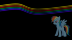 Size: 1920x1080 | Tagged: safe, rainbow dash, pegasus, pony, blue mane, female, mare, multicolored mane, wallpaper