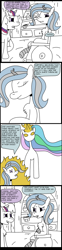 Size: 940x3800 | Tagged: safe, artist:thecrimsondm, derpibooru import, princess celestia, trixie, twilight sparkle, alicorn, pony, comic, female, lesbian, shipping, twixie