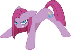 Size: 1064x746 | Tagged: safe, artist:dmkamikazee, pinkie pie, earth pony, pony, angry, pinkamena diane pie, simple background, transparent background, vector