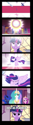 Size: 752x2866 | Tagged: safe, princess cadance, princess celestia, princess luna, twilight sparkle, twilight sparkle (alicorn), alicorn, pony, twilight's kingdom, alicorn tetrarchy, death note, female, just as planned, mare