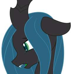 Size: 3872x3970 | Tagged: safe, artist:tyler611, queen chrysalis, changeling, changeling queen, crying, simple background, solo, transparent background