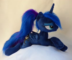 Size: 3640x3016 | Tagged: safe, artist:epicrainbowcrafts, princess luna, irl, photo, plushie, solo