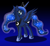 Size: 2176x2009 | Tagged: safe, artist:deannaphantom13, princess luna, alicorn, pony, female, gradient background, horn, mare, solo