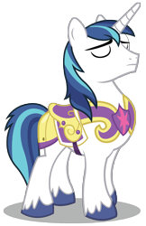 Size: 4545x7000 | Tagged: safe, artist:birthofthepheonix, shining armor, pony, unicorn, absurd resolution, armor, sexy armor, simple background, solo, transparent background, vector