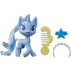 Size: 1500x1500 | Tagged: safe, derpibooru import, trixie, pony, unicorn, my little pony: pony life, brushable, merchandise, reveal the magic, solo, toy