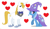 Size: 583x341 | Tagged: safe, derpibooru import, edit, prince blueblood, trixie, pony, bluetrix, female, male, shipping, straight