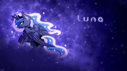 Size: 2560x1440 | Tagged: safe, artist:grimdark-graveyeard, artist:sgtwaflez, princess luna, alicorn, pony, female, solo, wallpaper